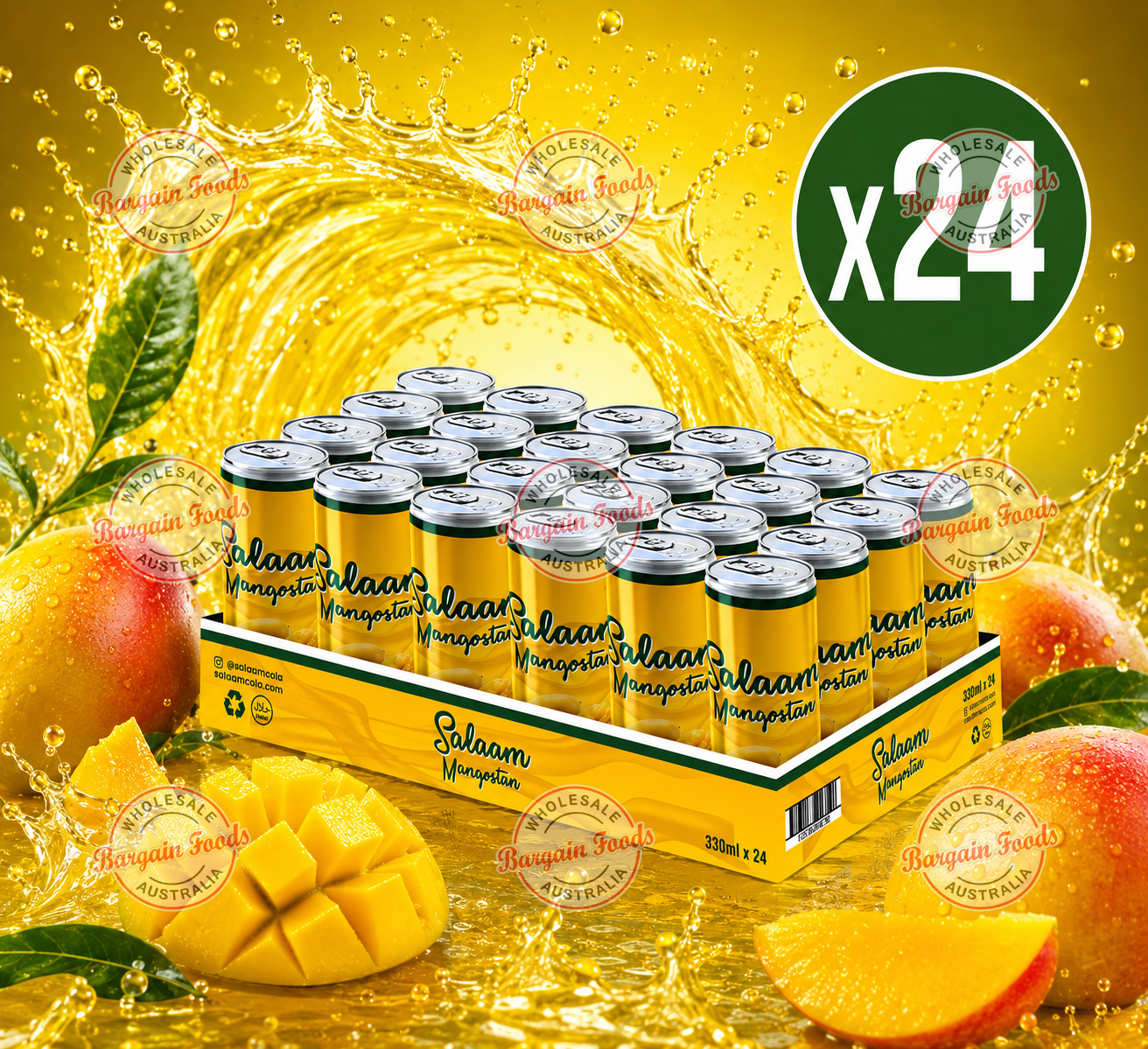 Salaam Mangostan Drink Box - 250ml x24 (BULK)