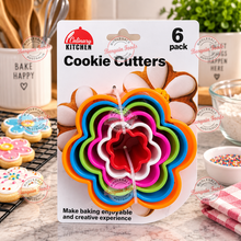 Flower Cookie Cutters - 6pack