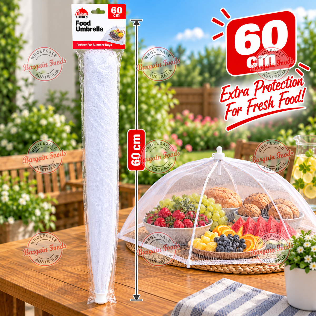 Food Cover Umbrella - 60cm