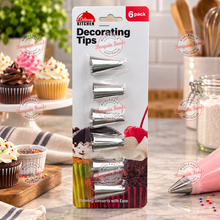 Decorating Tips - 6pack
