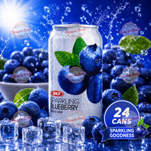 OKF Sparkling Water Drink Box Blueberry - 350ml x24 (BULK)