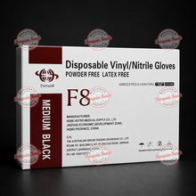 Black Nitrile Gloves Box - 10 x 100 (BULK)