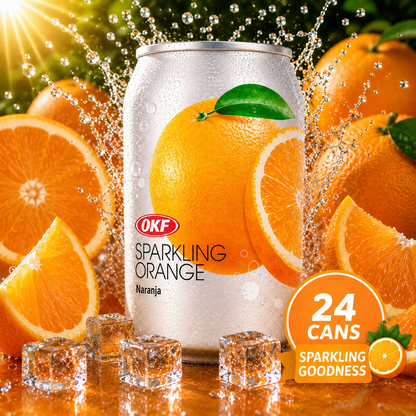 OKF Sparkling Water Drink Box - 350ml x24 (BULK)