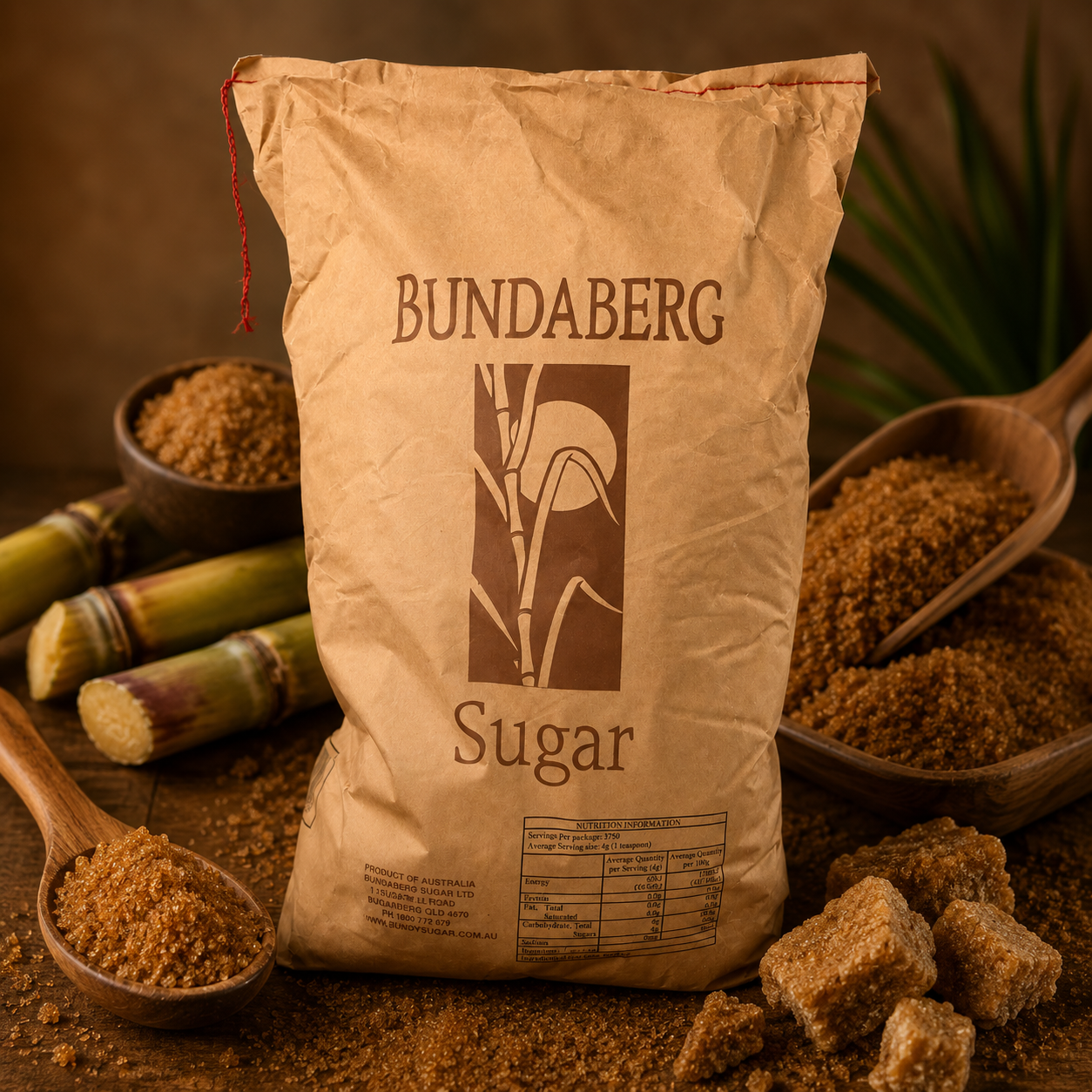 Bundaberg Brown Sugar - 15kg
