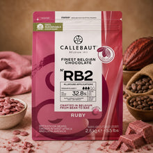 Callebaut Ruby RB2 32.8% Couverture Chocolate Melts - 2.5kg