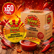 The Hippy Morich Hot Sauce - 40g x50pcs (BULK)
