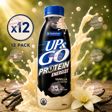 Up & Go Protein Energise Vanilla - 500ml x12 (BULK)