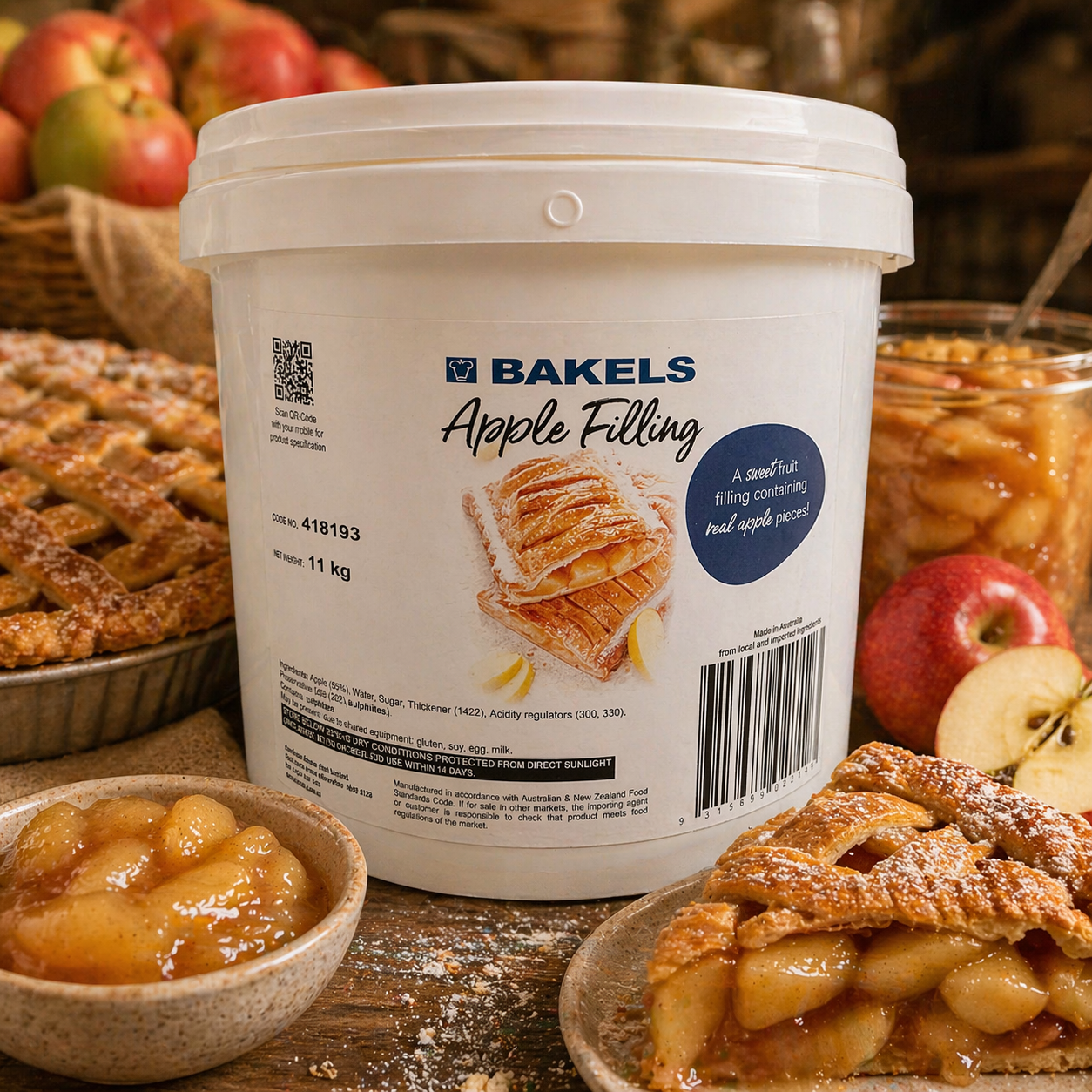 Bakels Apple Filling - 11kg