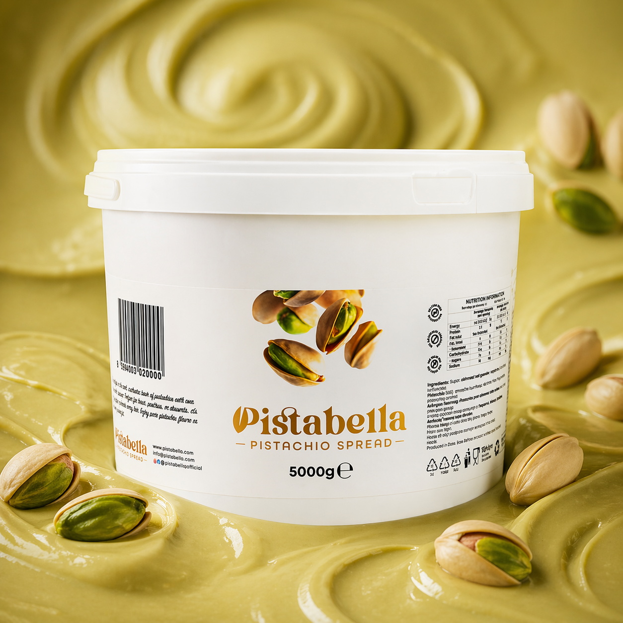 Pistabella Pistachio Spread - 5kg