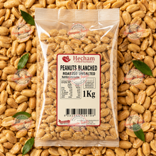 Hecham Roasted & Blanched Unsalted Peanuts - 1kg