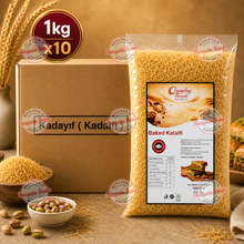 Crunchy Threads Baked & Shredded Kataifi Pastry - 1kg x10