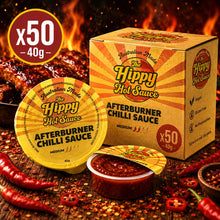 The Hippy After Burner Hot Sauce - 40g x50pcs (BULK)