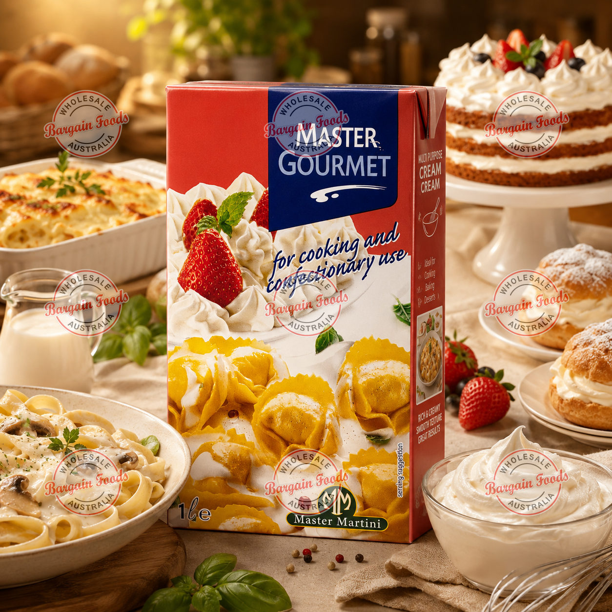 Master Martini Master Gourmet Multi Purpose Cream - 1L