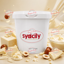 Sydcily Hazelnut White Chocolate Spread (Like Bueno) - 5kg