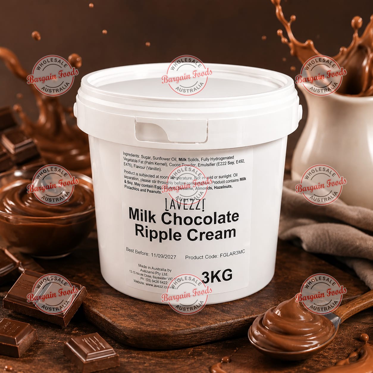 Milk Ripple Cream - 3kg