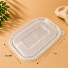 Rectangular Frosted Universal Lids (HOT FOOD) - 300pcs