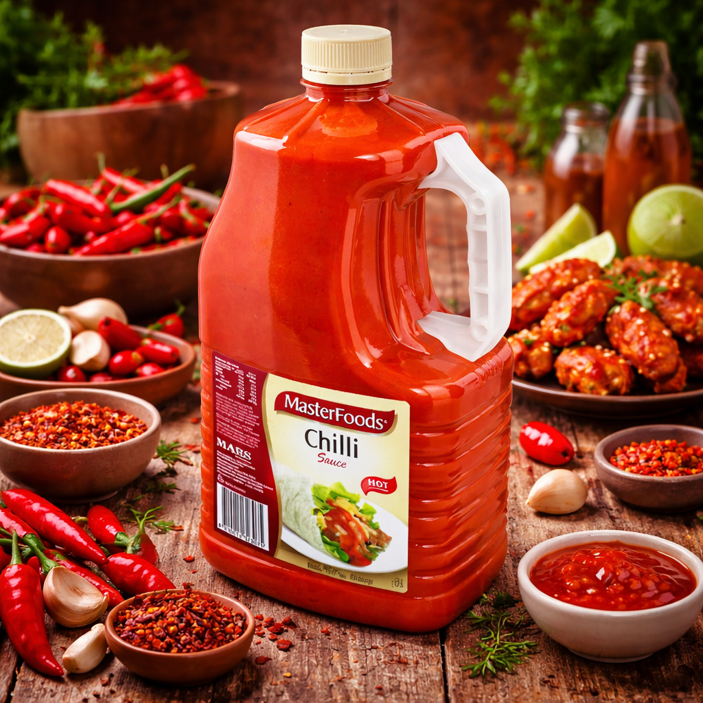 Masterfoods Hot Chilli Sauce - 3L