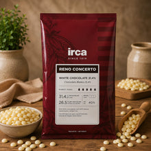 Irca 31.4% Couverture White Chocolate Melts