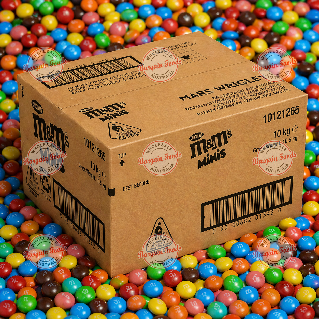M&M's Minis Chocolate - 10kg (BULK)