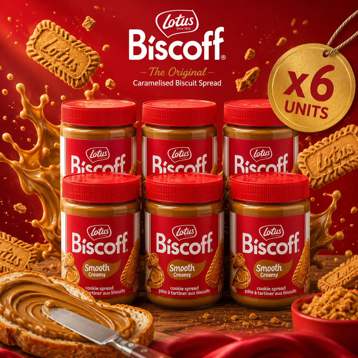 Biscoff Smooth Spread - 720g