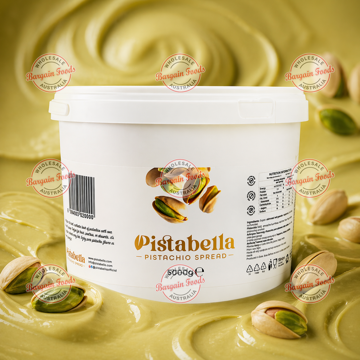 Pistabella Pistachio Spread - 5kg