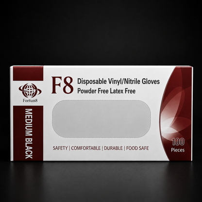 Black Nitrile Gloves Sleeve
