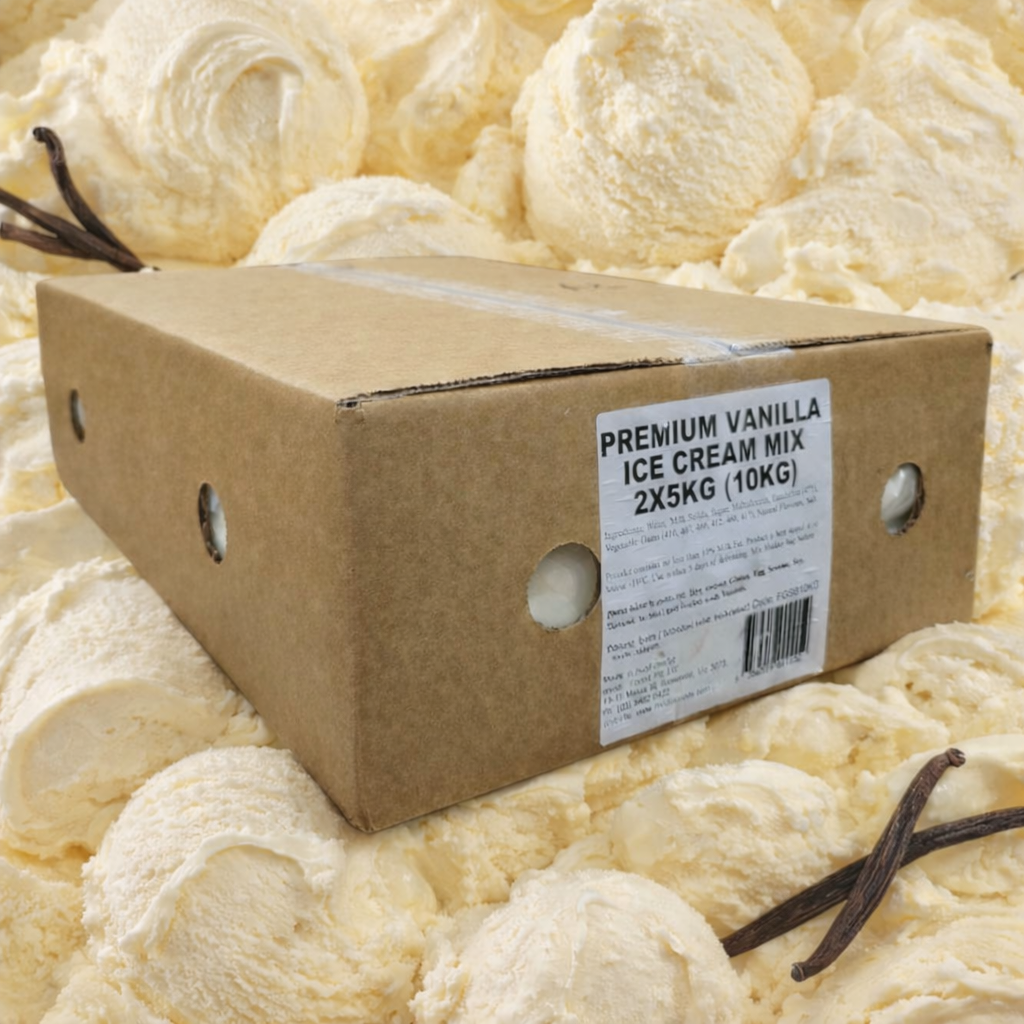 Premium Vanilla Ice Cream Mix - x2 5kg