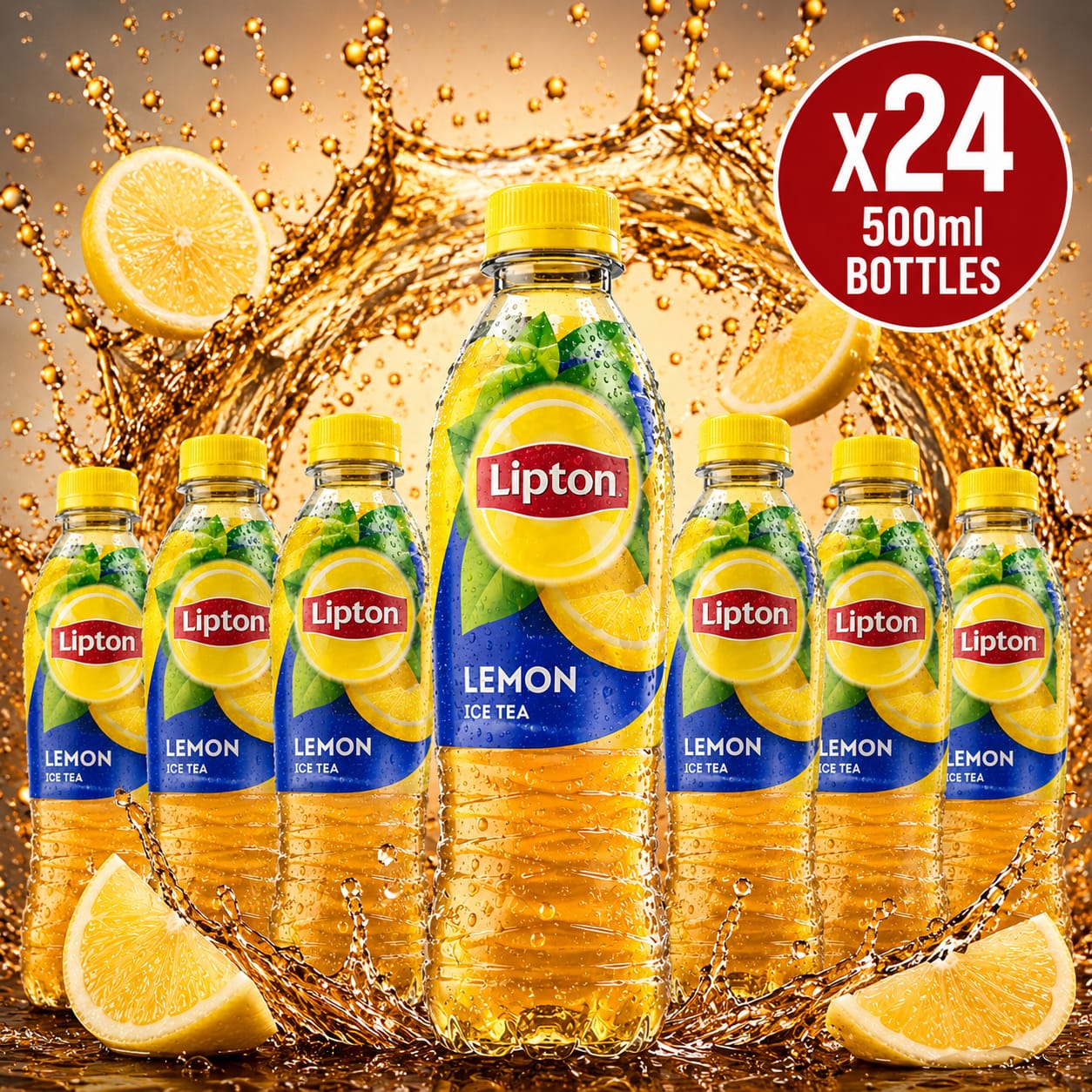 Lipton Lemon Ice Tea - 500ml x24 (BULK)