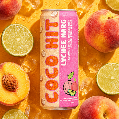 Coco Hit Flavoured Coconut Water - 320ml x12 (BULK)