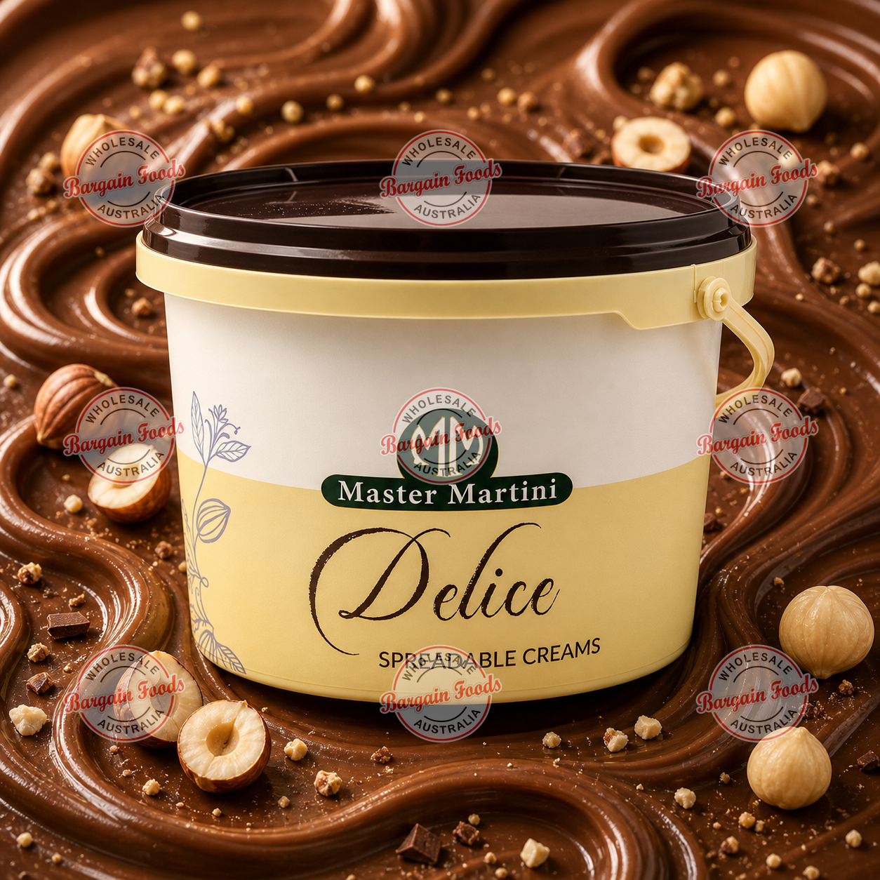 Master Martini Gran Nocciola Cream Spread - 13kg (Like Nutella)