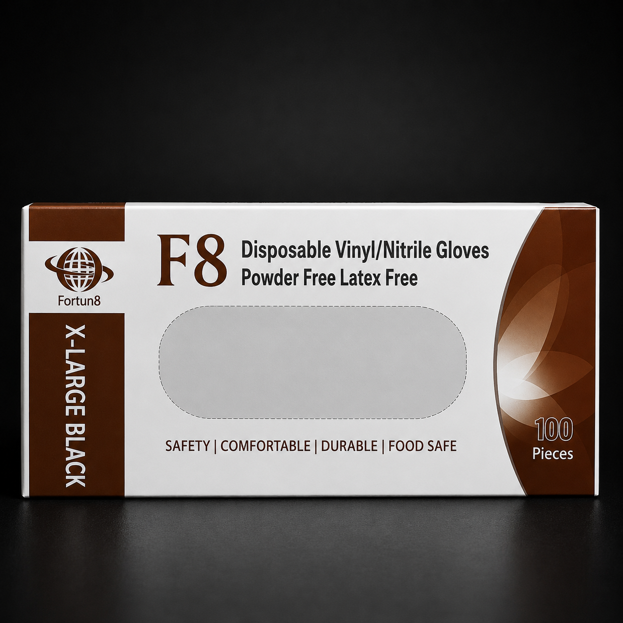 Black Nitrile Gloves Sleeve
