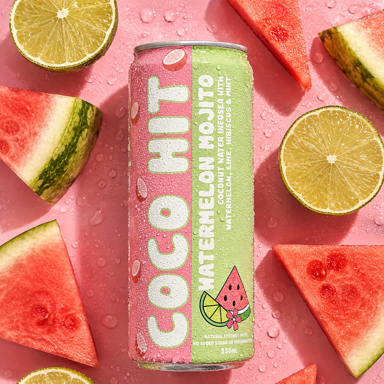 Coco Hit Flavoured Coconut Water - 320ml x12 (BULK)