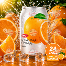 OKF Sparkling Water Drink Box Orange - 350ml x24 (BULK)
