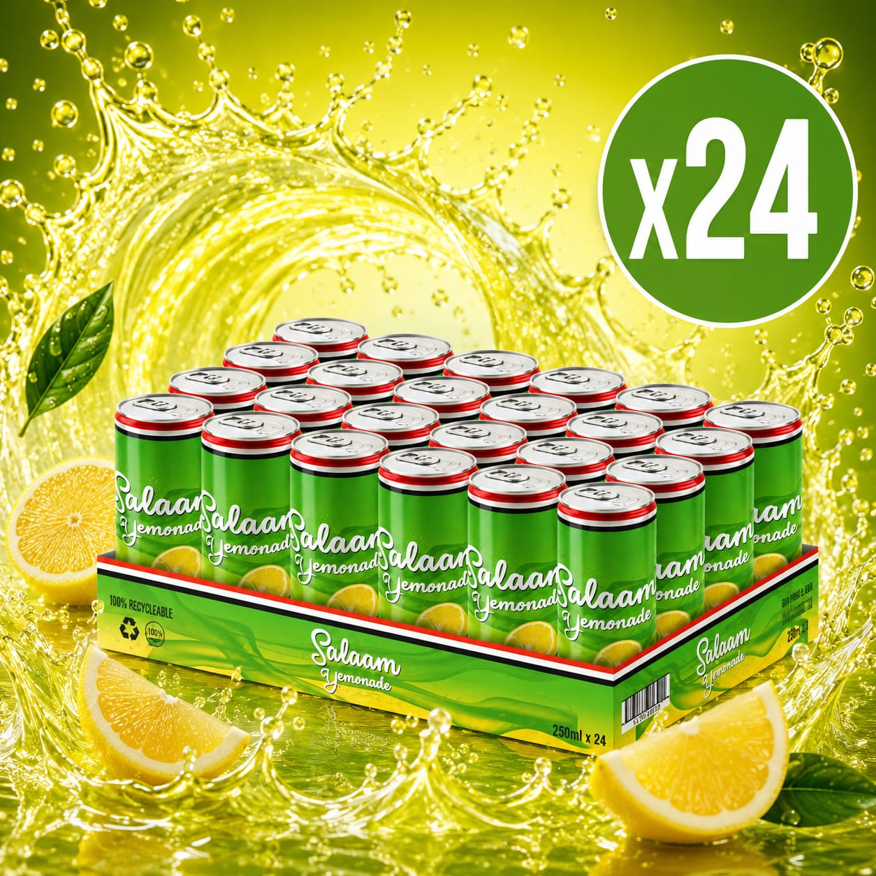 Salaam Yemonade Drink Box - 250ml x24 (BULK)