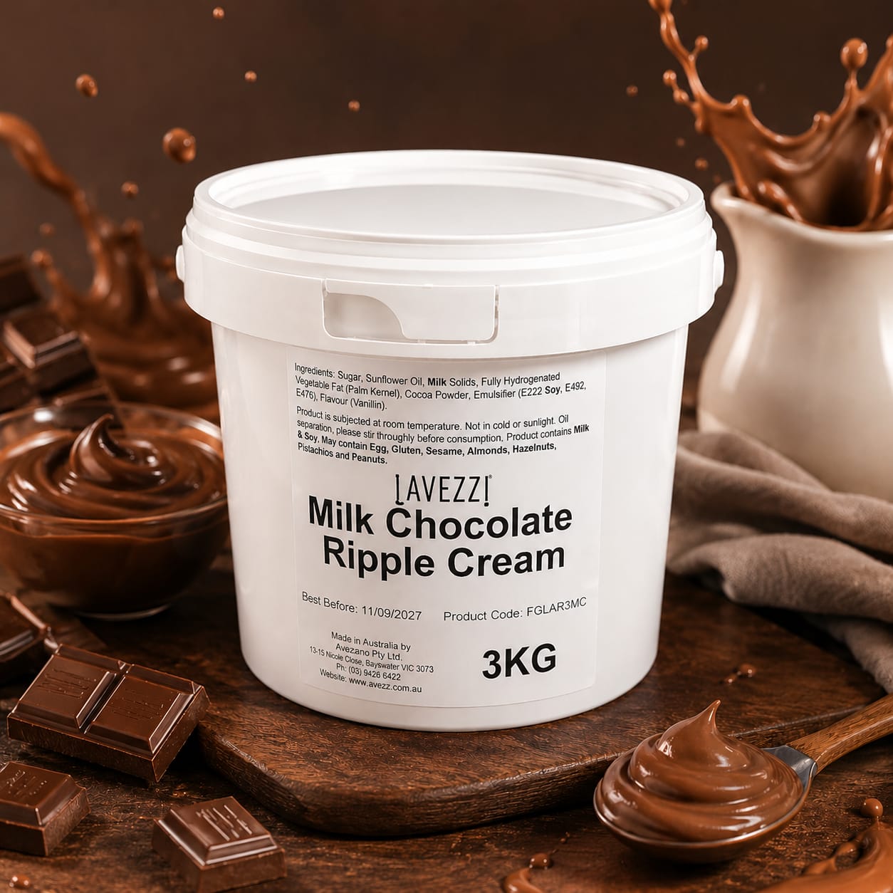 Milk Ripple Cream - 3kg