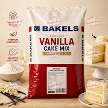Bakels Eggless Vanilla Cake Mix - 15kg
