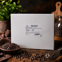 Master Martini Compound Dark Chocolate Baking Chip Halves - 20kg (BB 01/26) CLEARANCE