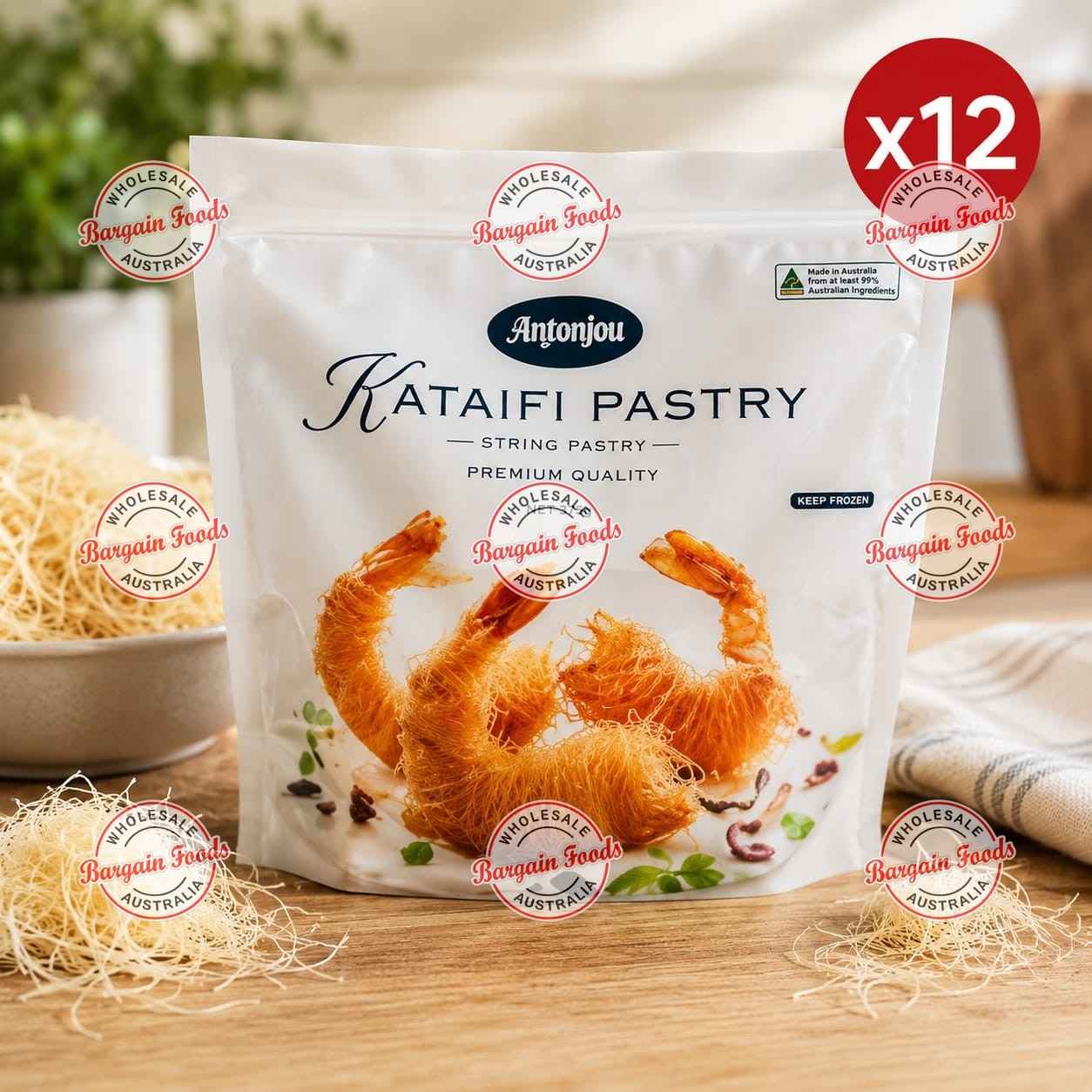 Chilled Kataifi - 375g x12 (BULK)