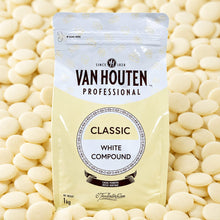 Van Houten Compound White Chocolate - 1kg BB 02/04