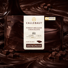 Callebaut 811 54.4% Couverture Dark Chocolate Block - 5kg