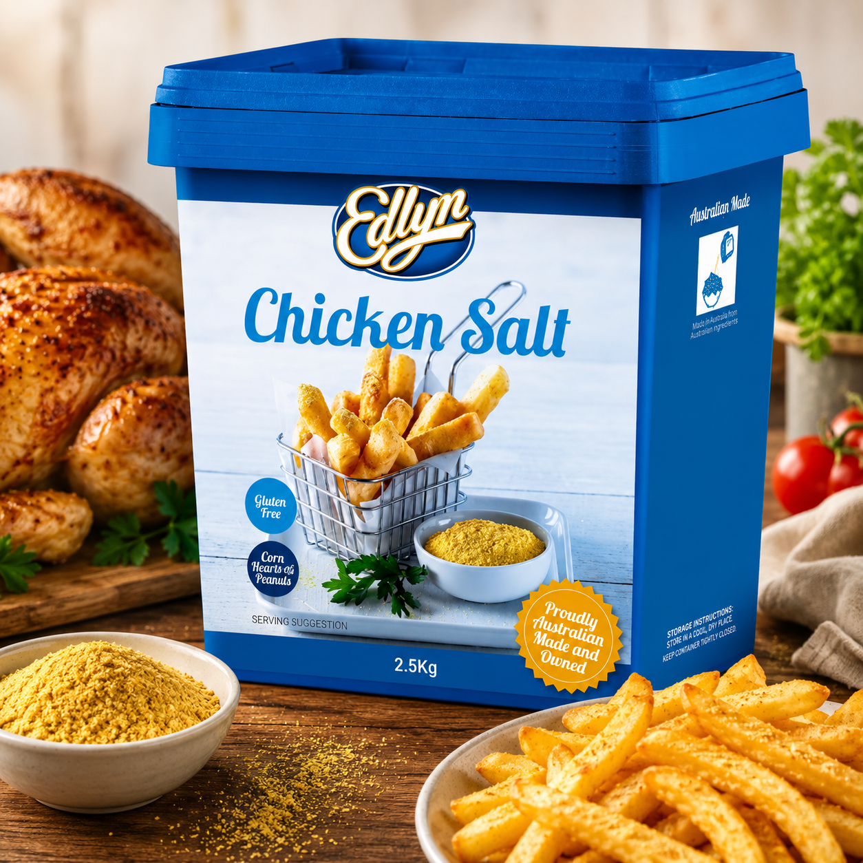Edlyn Chicken Salt - 2.5kg