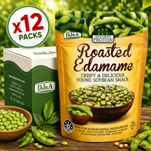 DJ&A Roasted Edamame - 50g x12 (BULK)