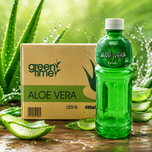 Green Time Aloe Vera - 490ml x24 (BULK)