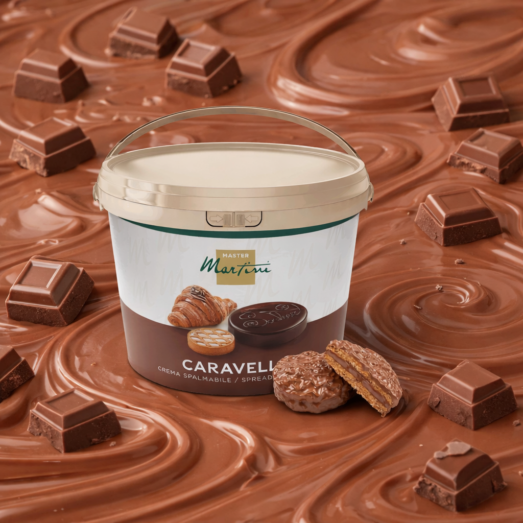 Master Martini Caravella Easy Latte Milk Chocolate Spread - 5kg