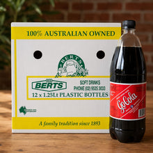 Berts Go Cola Soda Bottles 1.25L x12 (BULK)