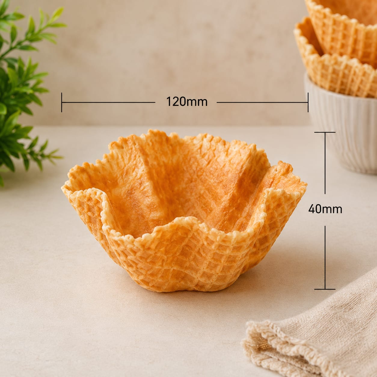 Altimate Waffle Baskets - x 48pcs (BULK)