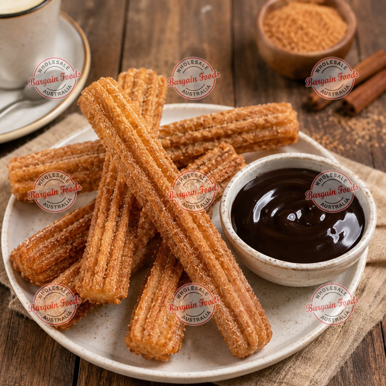 Keiths Mini Churros - 1.8kg 72pcs