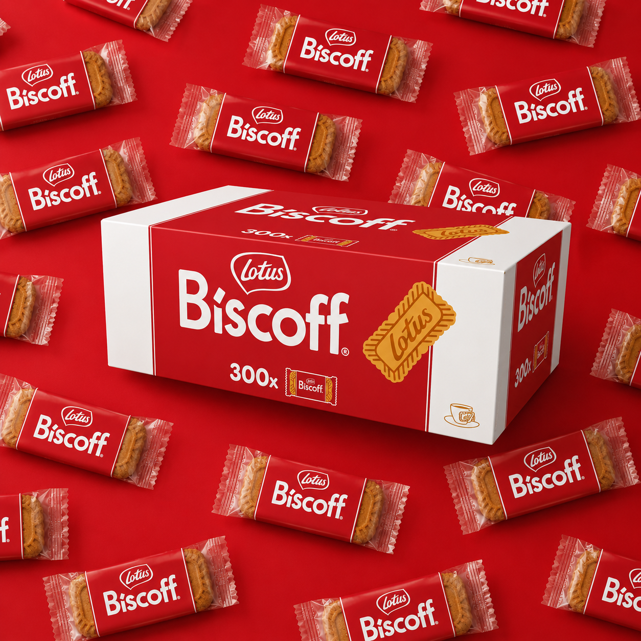 Biscoff Individually Wrapped - 300pcs (BULK) BB29/6/2026