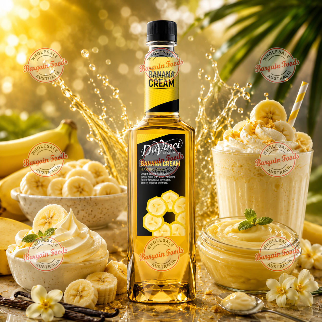 Davinci Banana Cream Syrup - 750mL