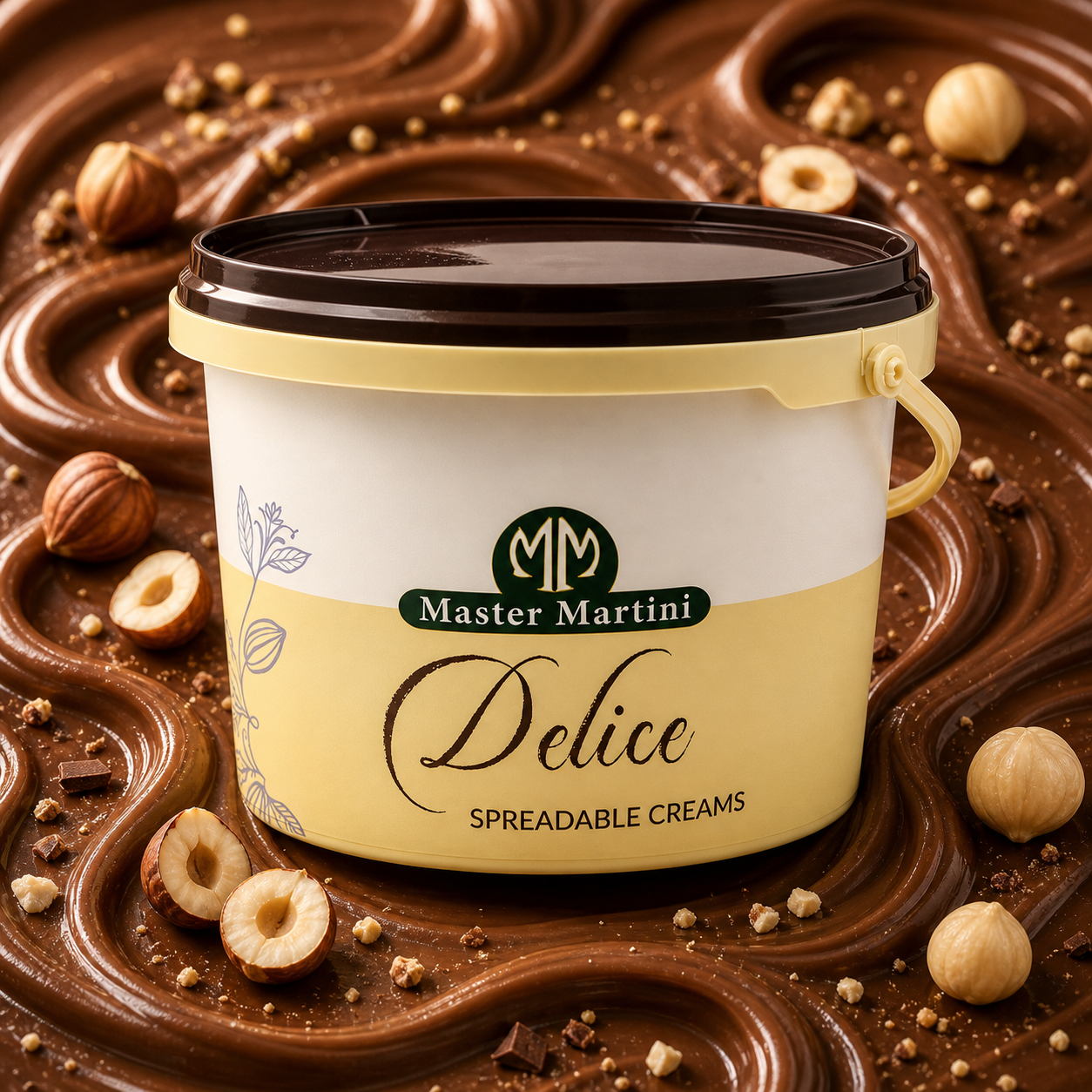 Master Martini Gran Nocciola Cream Spread - 13kg (Like Nutella)